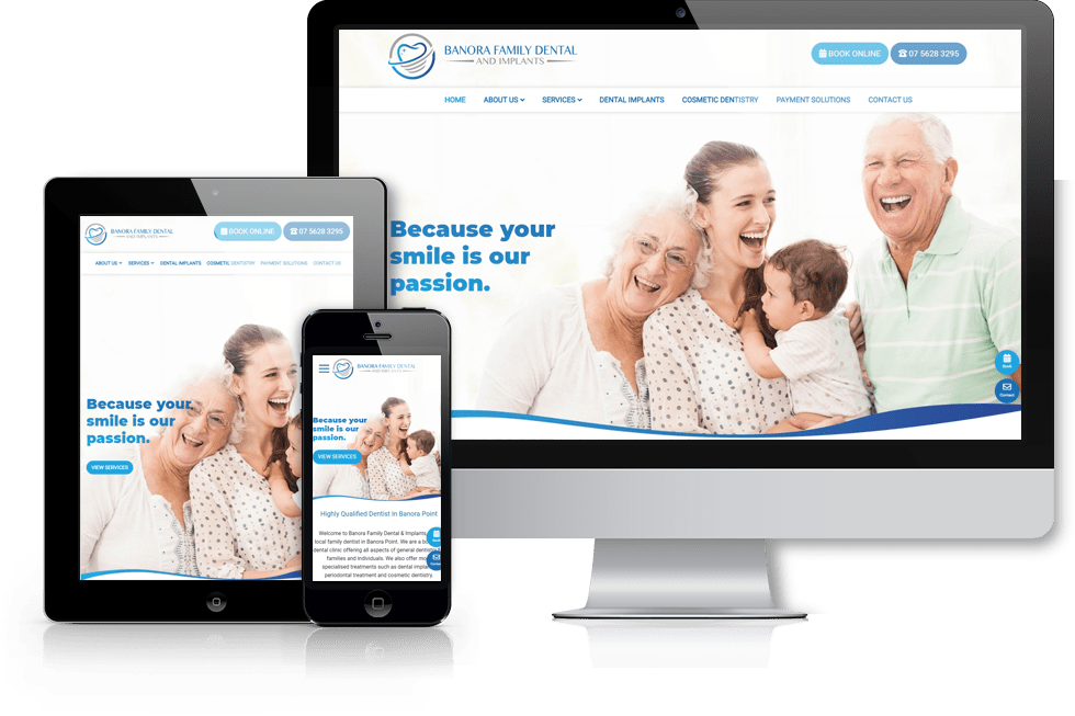 Banora Family Dental & Implants web design