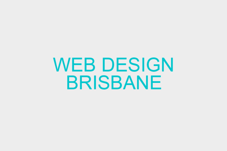 Web Design Brisbane