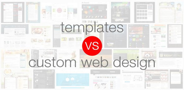 Template vs Custom Web Design